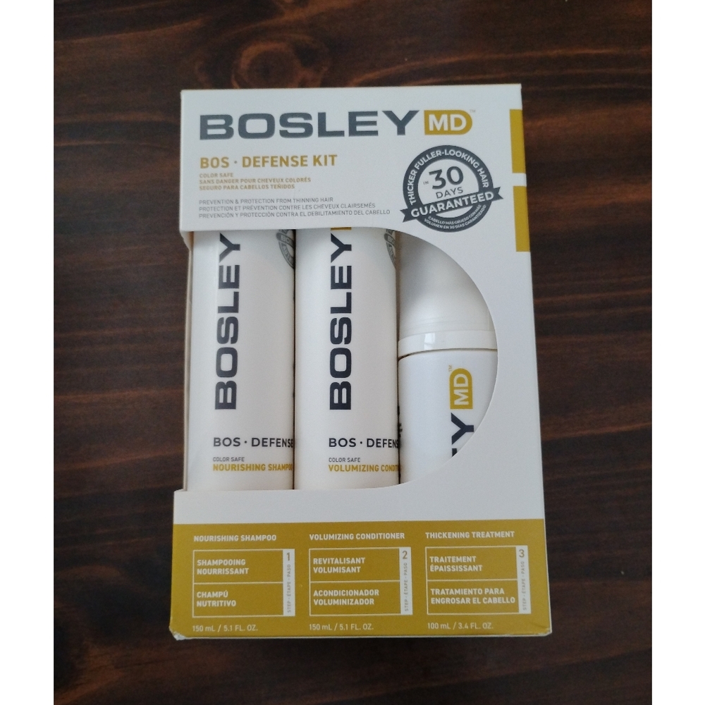 BosleyMD Bos-Defense Kit - For Thicker, Fuller-Looking Hair
